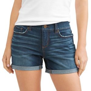 Women’s 4 | dark wash jean short | Time and Tru